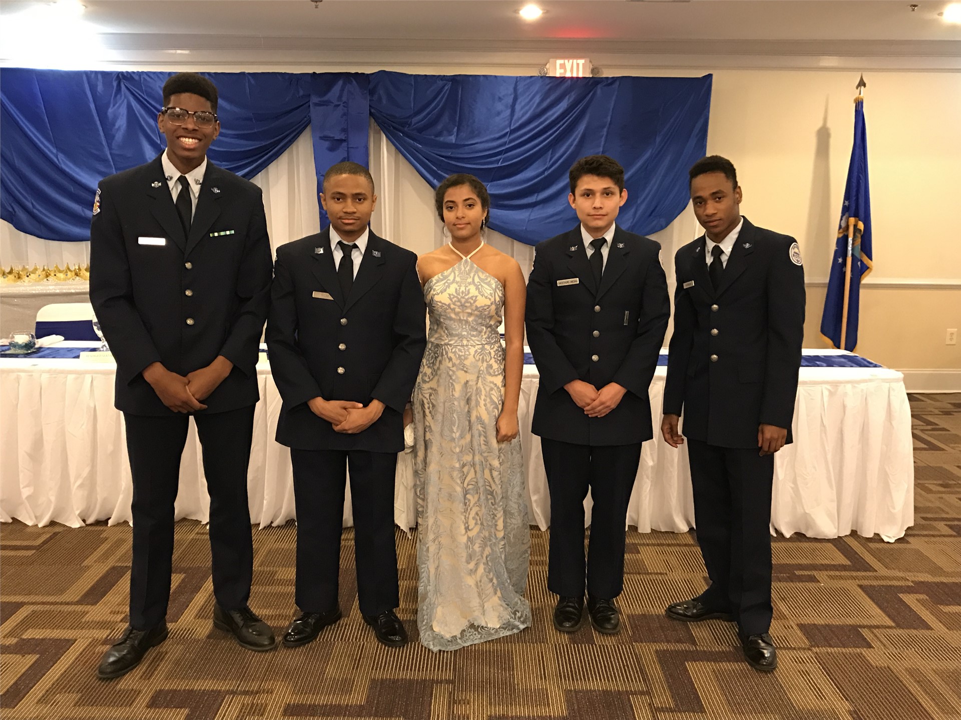 jrotc ball dresses