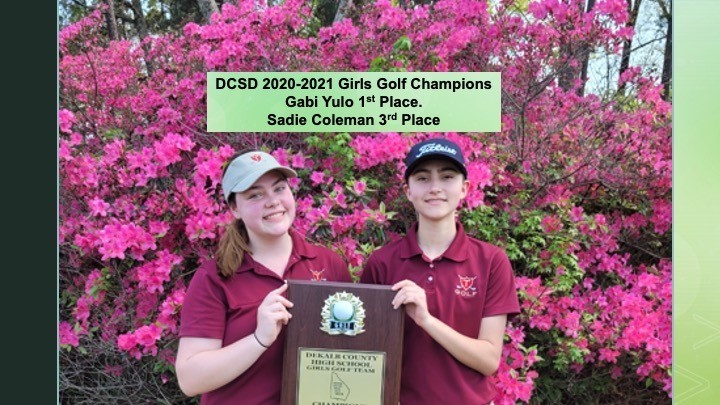 DCSD Girls Golf Champions